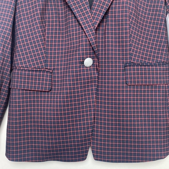 Riley & Rae Mini-checkered Blazer Size 4 - Picture 3 of 12